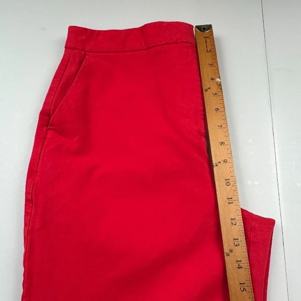 Boden Pants Womens 10R Pink Bi-stretch Tapered Ankle Trouser Stretch Career